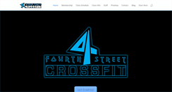 Desktop Screenshot of fourthstreetcrossfit.com