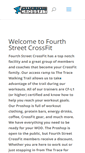 Mobile Screenshot of fourthstreetcrossfit.com
